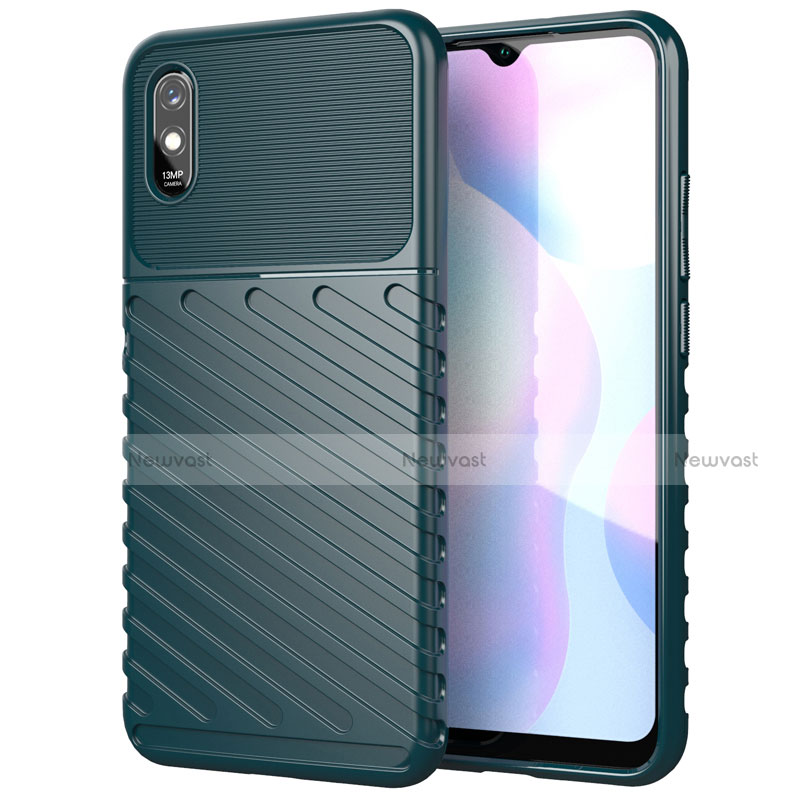 Silicone Candy Rubber TPU Line Soft Case Cover S01 for Xiaomi Redmi 9AT
