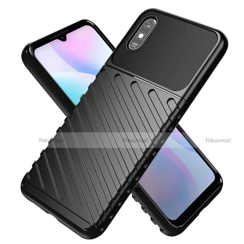 Silicone Candy Rubber TPU Line Soft Case Cover S01 for Xiaomi Redmi 9AT