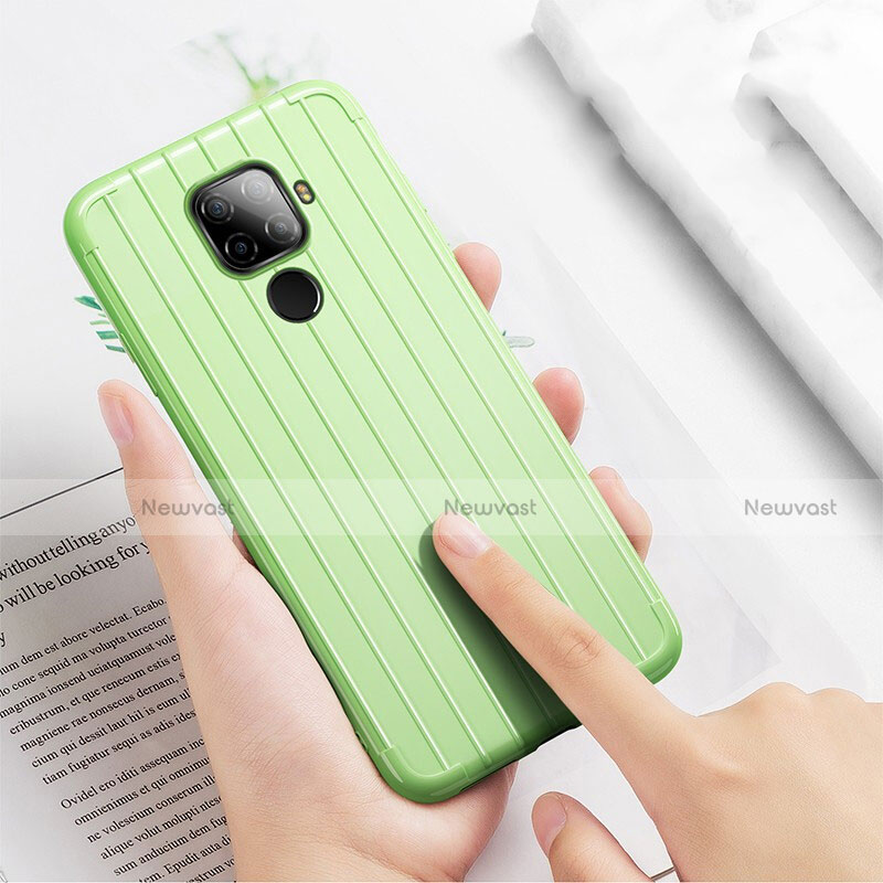 Silicone Candy Rubber TPU Line Soft Case Cover S03 for Huawei Nova 5i Pro