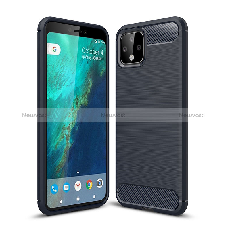 Silicone Candy Rubber TPU Line Soft Case Cover WL1 for Google Pixel 4 XL