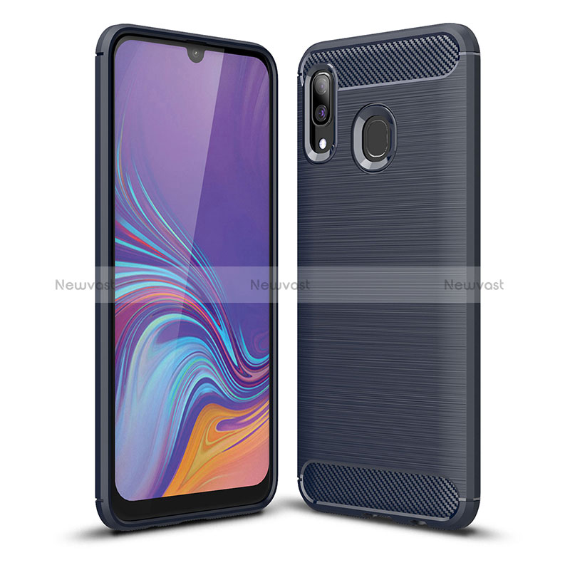 Silicone Candy Rubber TPU Line Soft Case Cover WL1 for Samsung Galaxy A30