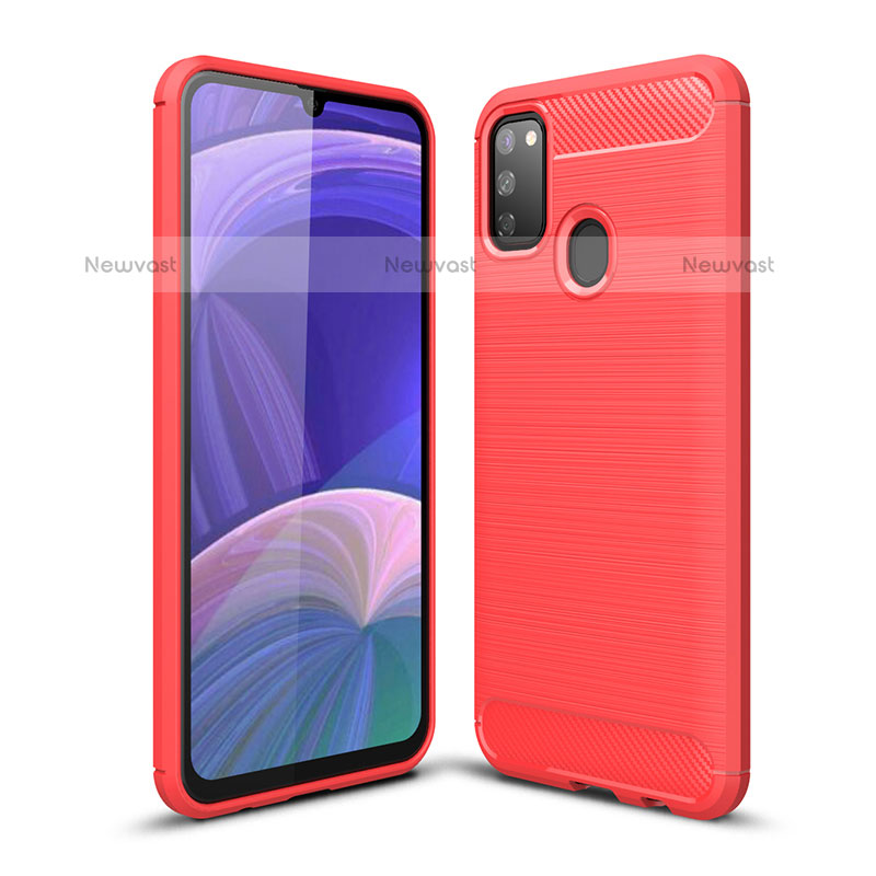 Silicone Candy Rubber TPU Line Soft Case Cover WL1 for Samsung Galaxy M21