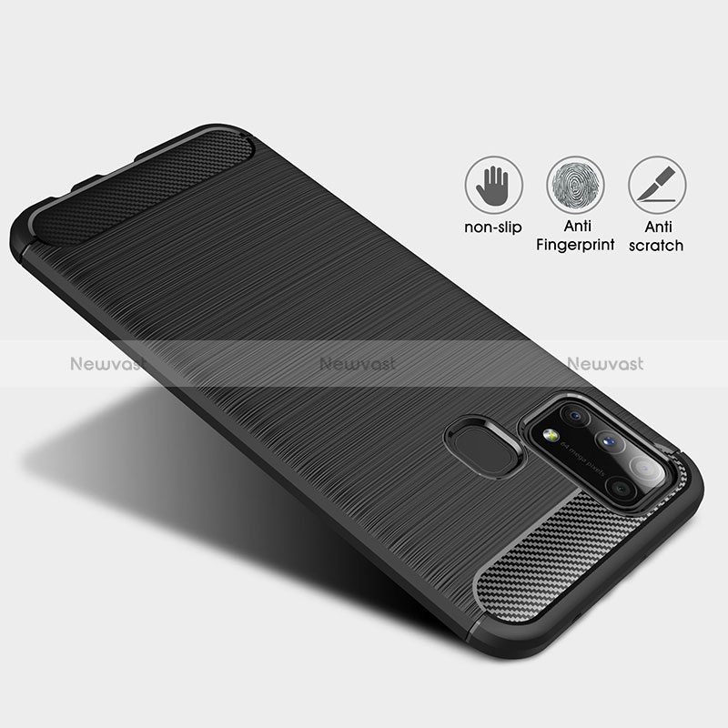 Silicone Candy Rubber TPU Line Soft Case Cover WL1 for Samsung Galaxy M21s