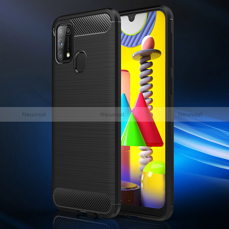 Silicone Candy Rubber TPU Line Soft Case Cover WL1 for Samsung Galaxy M31 Prime Edition