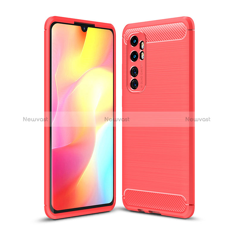 Silicone Candy Rubber TPU Line Soft Case Cover WL1 for Xiaomi Mi Note 10 Lite