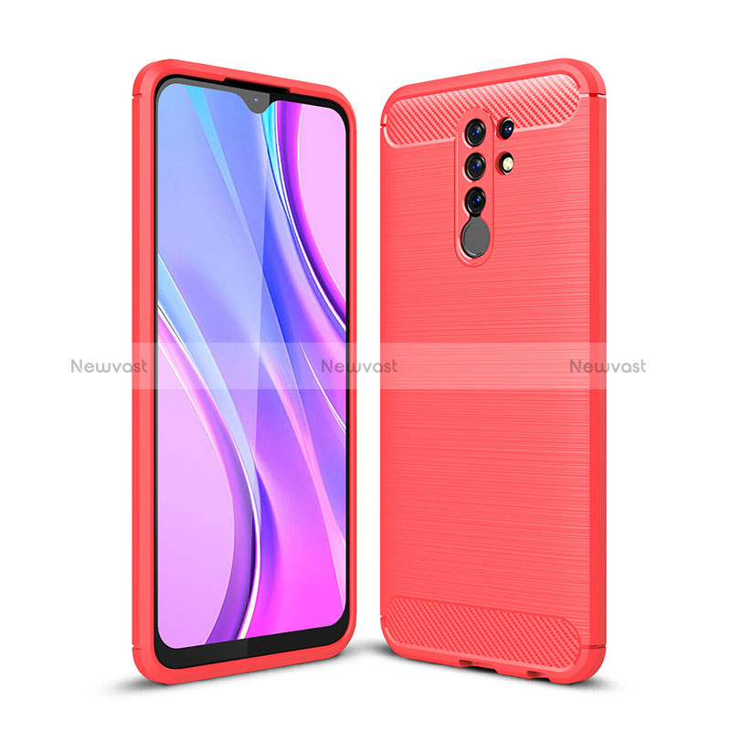 Silicone Candy Rubber TPU Line Soft Case Cover WL1 for Xiaomi Redmi 9