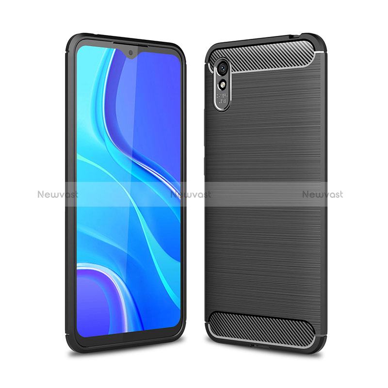 Silicone Candy Rubber TPU Line Soft Case Cover WL1 for Xiaomi Redmi 9A