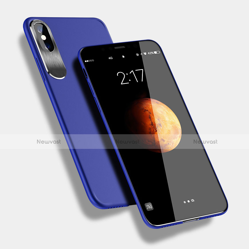 Silicone Candy Rubber TPU Soft Case for Apple iPhone Xs Blue