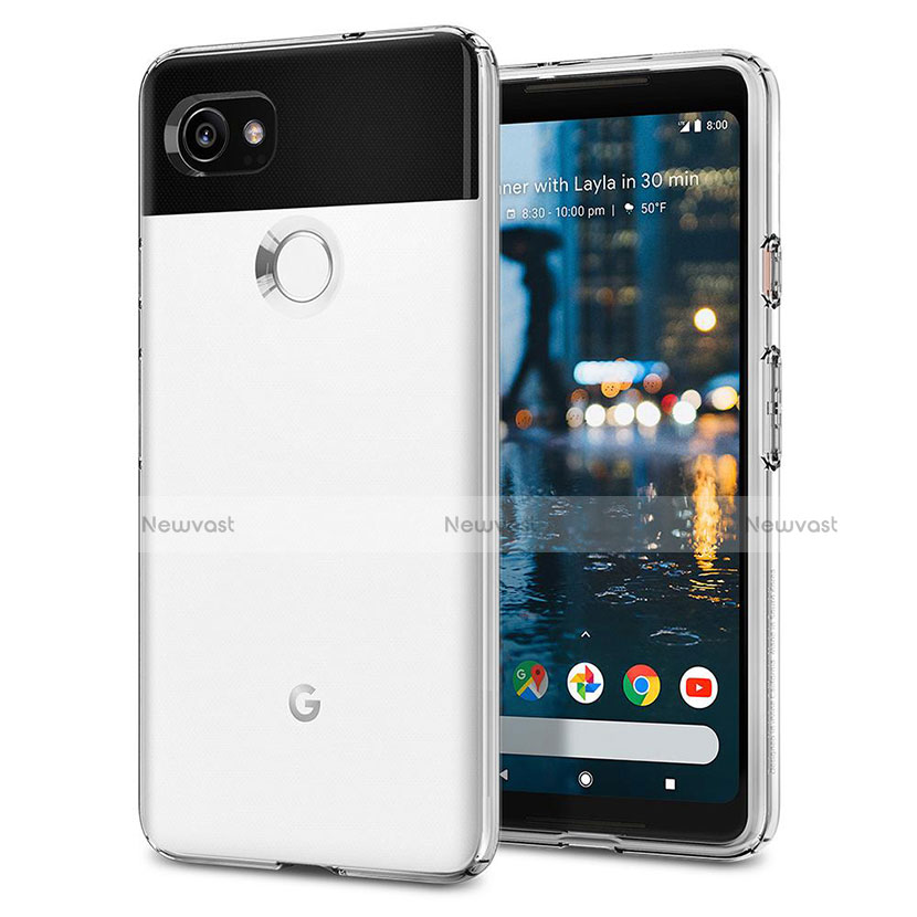 Silicone Candy Rubber TPU Soft Case for Google Pixel 2 XL White