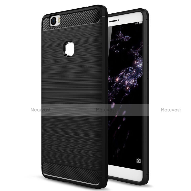 Silicone Candy Rubber TPU Soft Case for Huawei Honor V8 Max Black