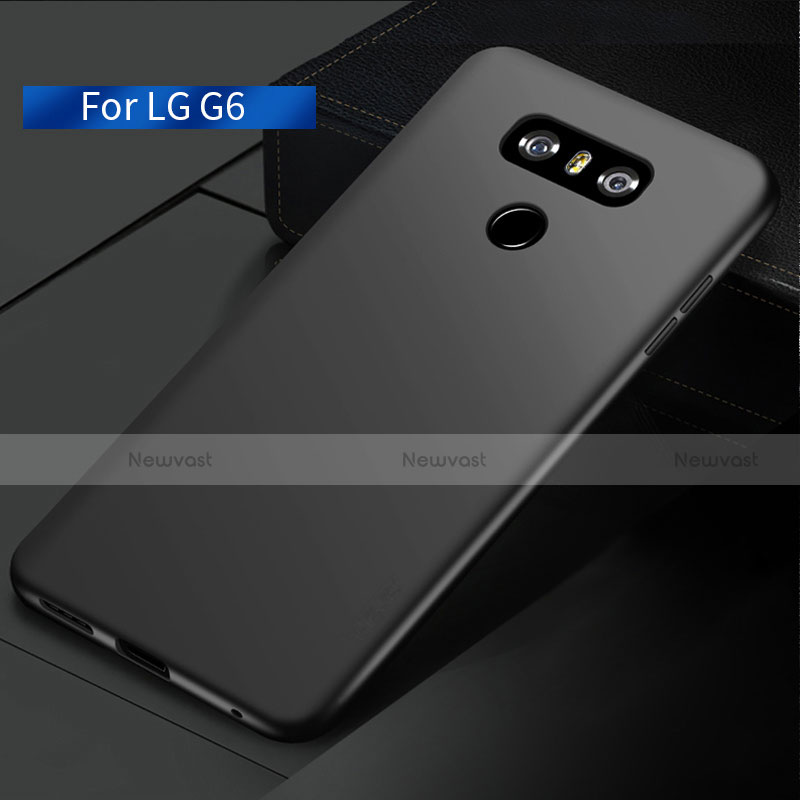 Silicone Candy Rubber TPU Soft Case for LG G6 Black