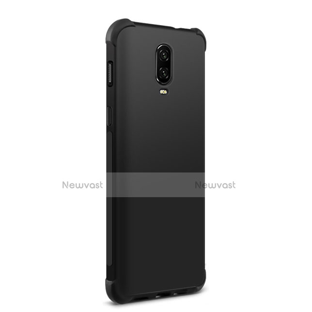 Silicone Candy Rubber TPU Soft Case for OnePlus 6T Black