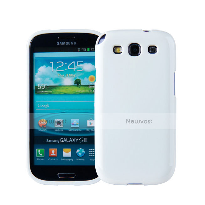 Silicone Candy Rubber TPU Soft Case for Samsung Galaxy S3 i9300 White