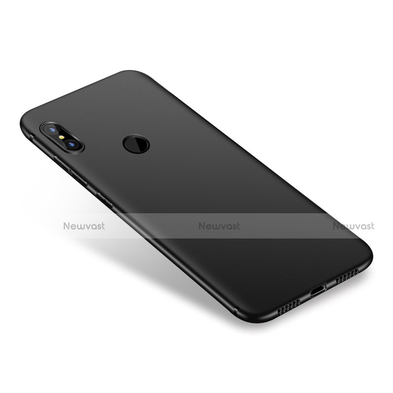 Silicone Candy Rubber TPU Soft Case for Xiaomi Mi A2 Black