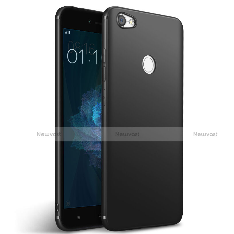Silicone Candy Rubber TPU Soft Case for Xiaomi Redmi Note 5A High Edition Black