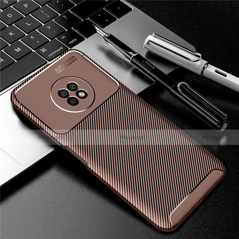 Silicone Candy Rubber TPU Twill Soft Case Cover for Huawei Enjoy 20 Plus 5G