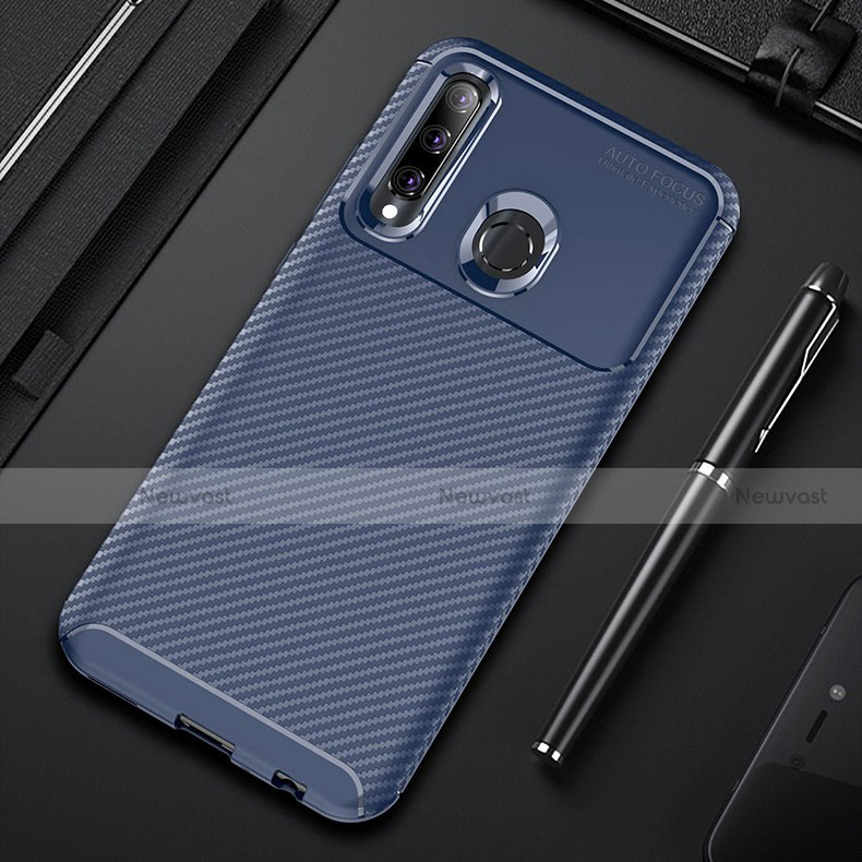 Silicone Candy Rubber TPU Twill Soft Case Cover for Huawei Enjoy 9s