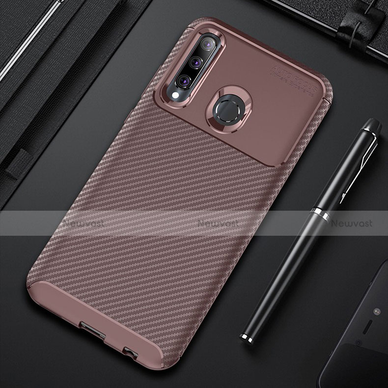 Silicone Candy Rubber TPU Twill Soft Case Cover for Huawei Honor 20E
