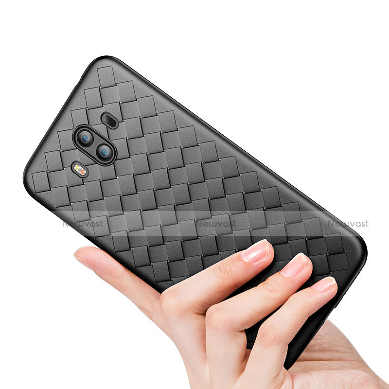 Silicone Candy Rubber TPU Twill Soft Case Cover for Huawei Mate 10