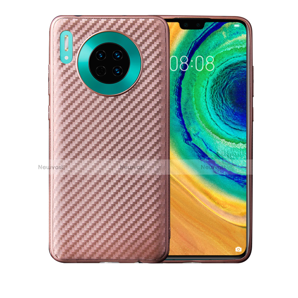 Silicone Candy Rubber TPU Twill Soft Case Cover for Huawei Mate 30 5G