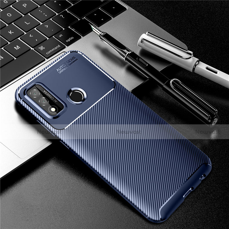 Silicone Candy Rubber TPU Twill Soft Case Cover for Huawei P Smart (2020)