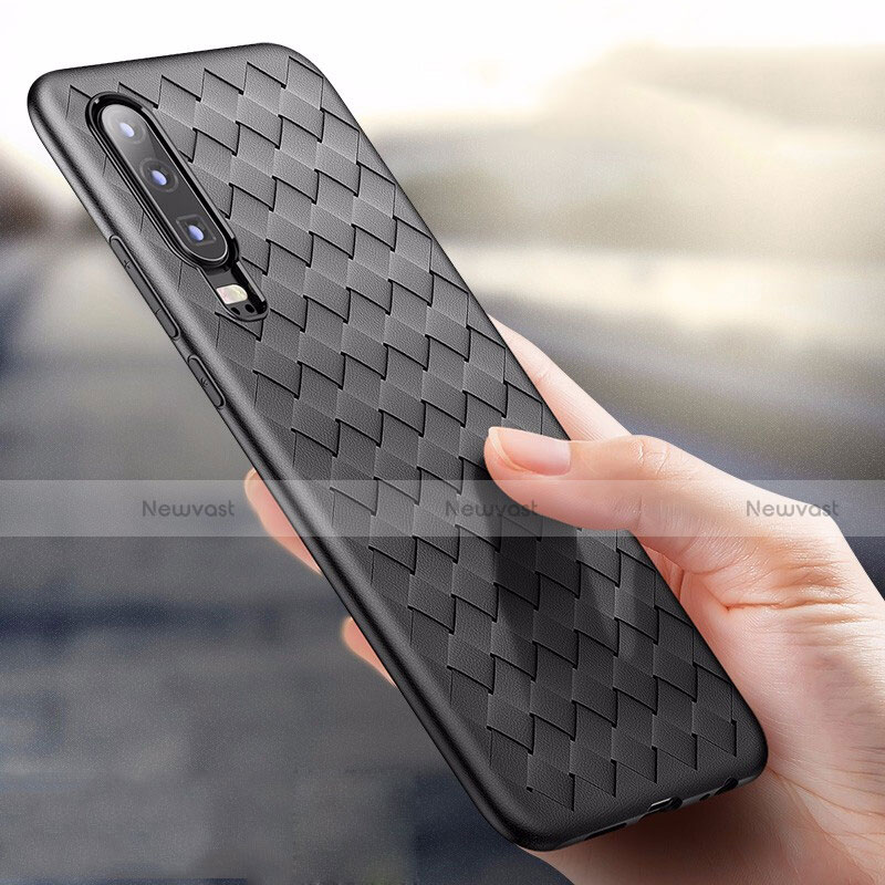 Silicone Candy Rubber TPU Twill Soft Case Cover for Huawei P30