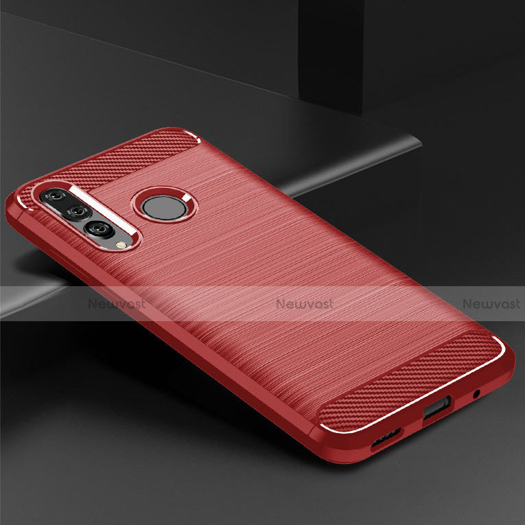 Silicone Candy Rubber TPU Twill Soft Case Cover for Huawei P30 Lite New Edition