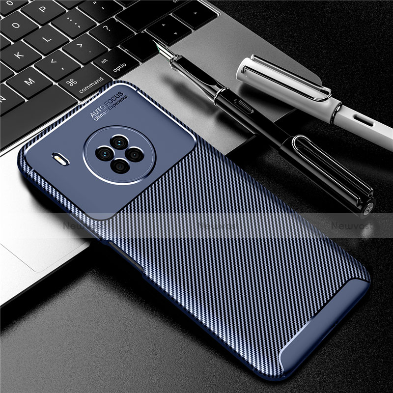 Silicone Candy Rubber TPU Twill Soft Case Cover for Huawei Y9a