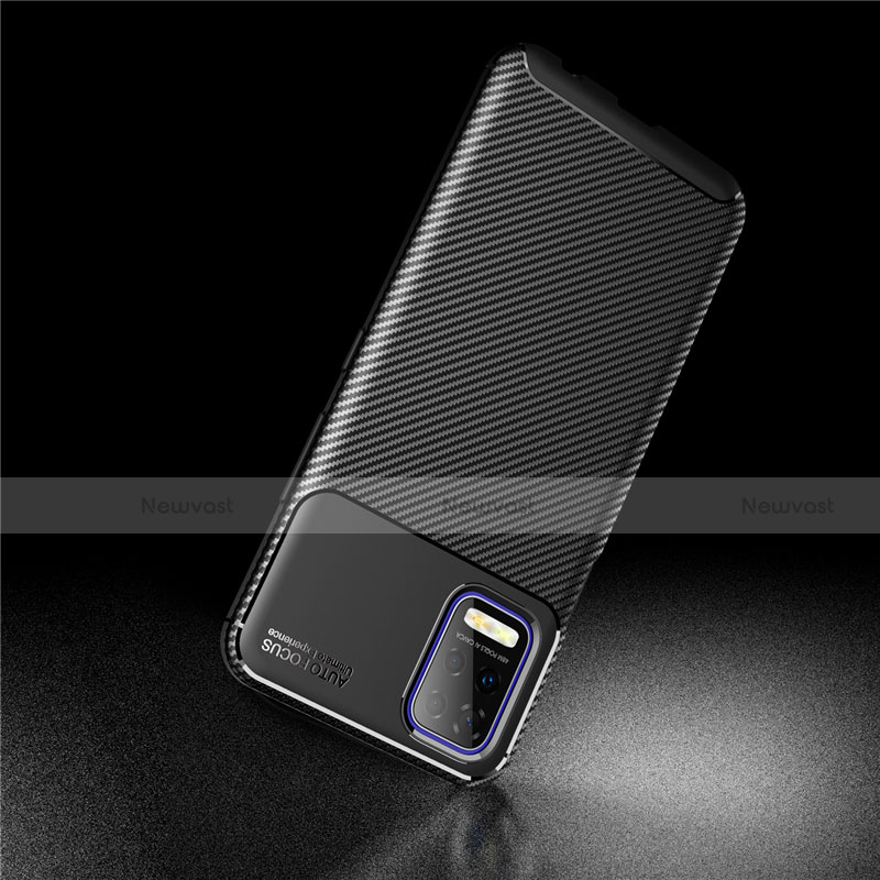 Silicone Candy Rubber TPU Twill Soft Case Cover for LG K52