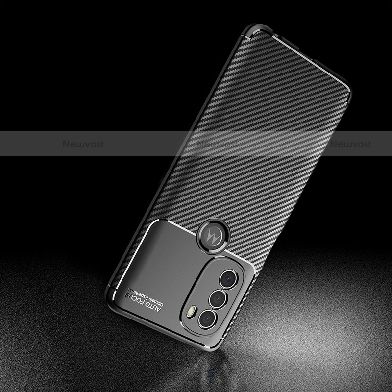 Silicone Candy Rubber TPU Twill Soft Case Cover for Motorola Moto G71 5G