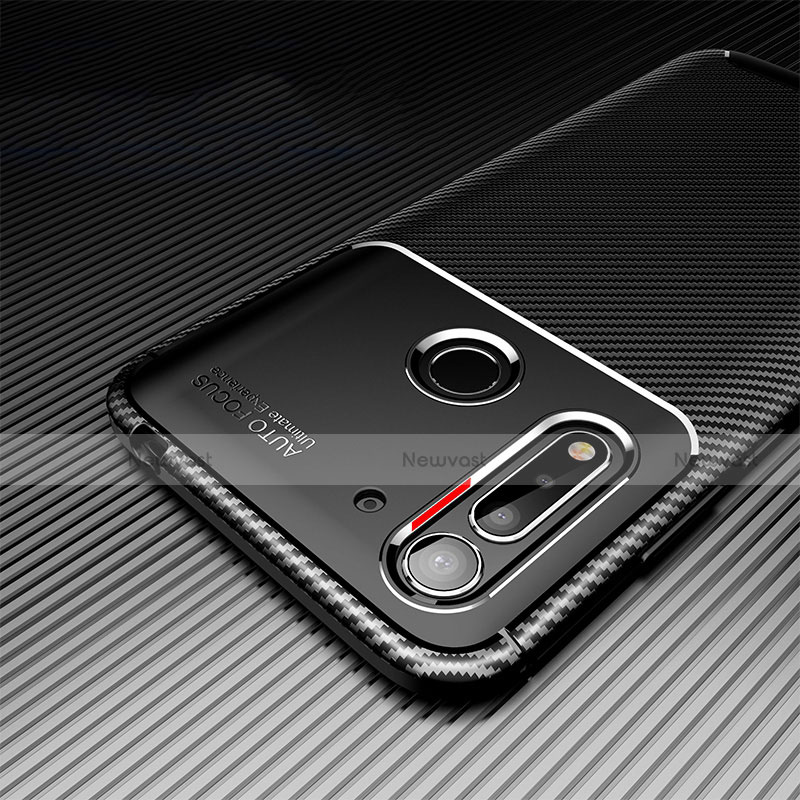 Silicone Candy Rubber TPU Twill Soft Case Cover for Motorola Moto G8 Power Lite