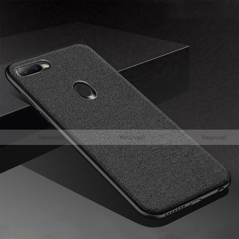 Silicone Candy Rubber TPU Twill Soft Case Cover for Oppo A7