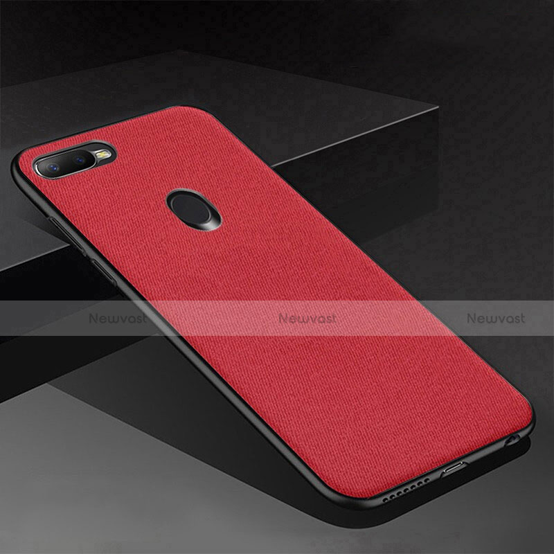 Silicone Candy Rubber TPU Twill Soft Case Cover for Oppo A7