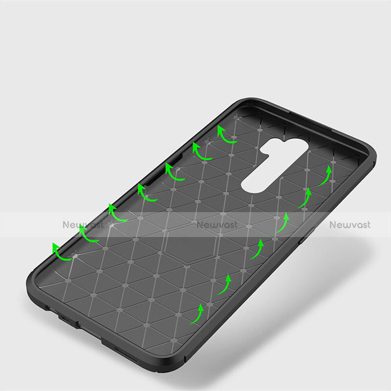 Silicone Candy Rubber TPU Twill Soft Case Cover for Oppo A9 (2020)