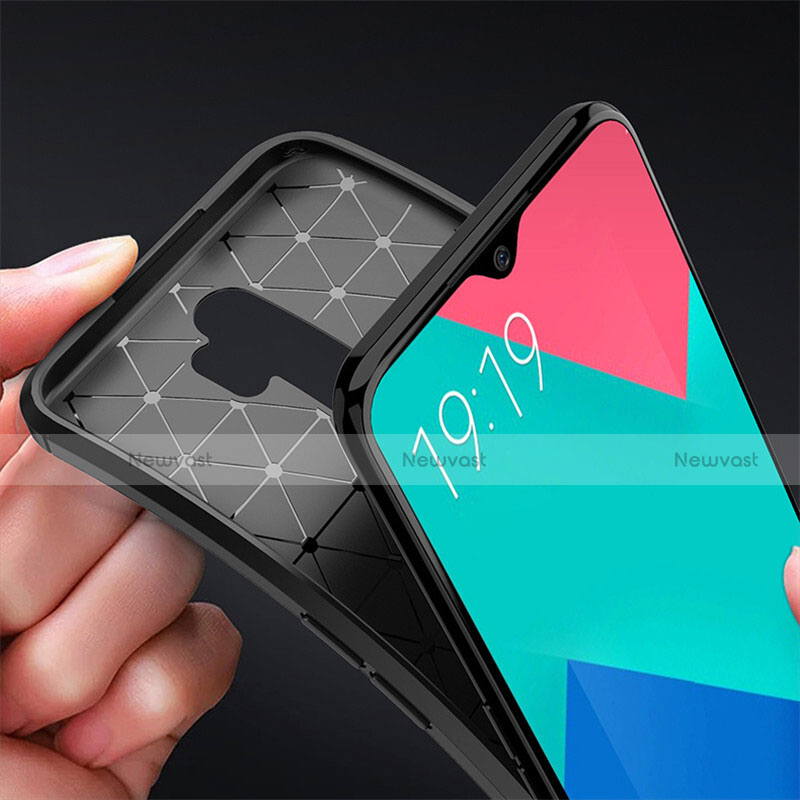 Silicone Candy Rubber TPU Twill Soft Case Cover for Oppo A9 (2020)