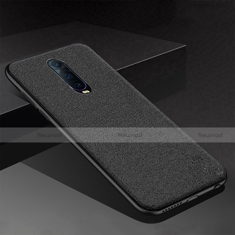 Silicone Candy Rubber TPU Twill Soft Case Cover for Oppo R17 Pro