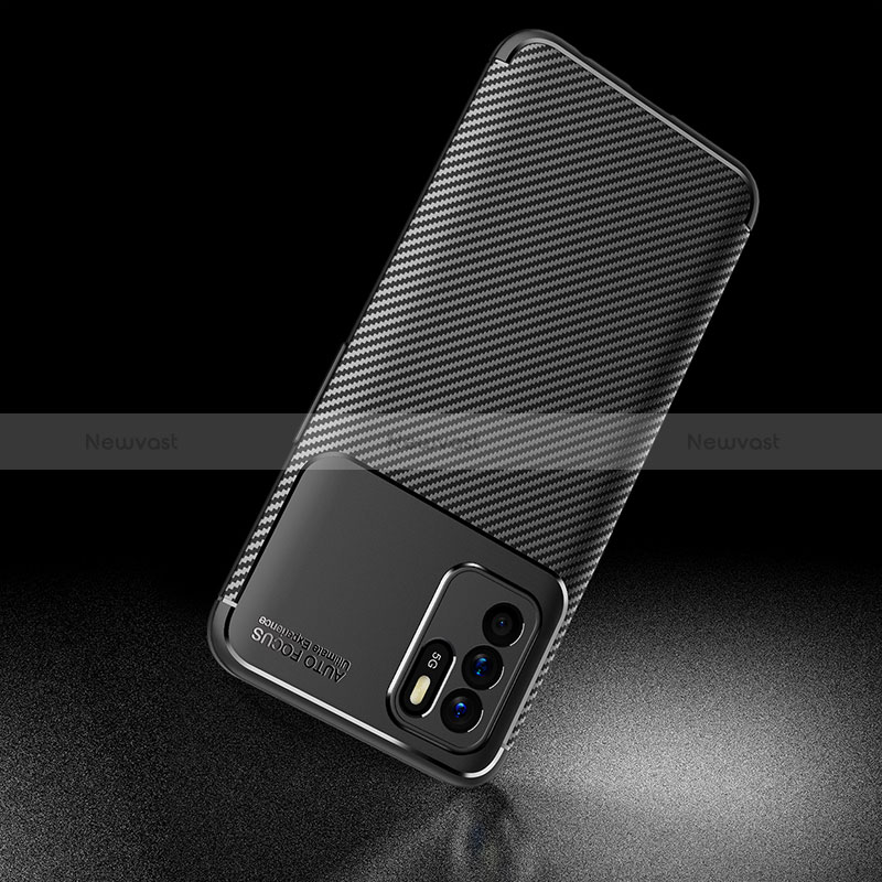 Silicone Candy Rubber TPU Twill Soft Case Cover for Oppo Reno6 Z 5G