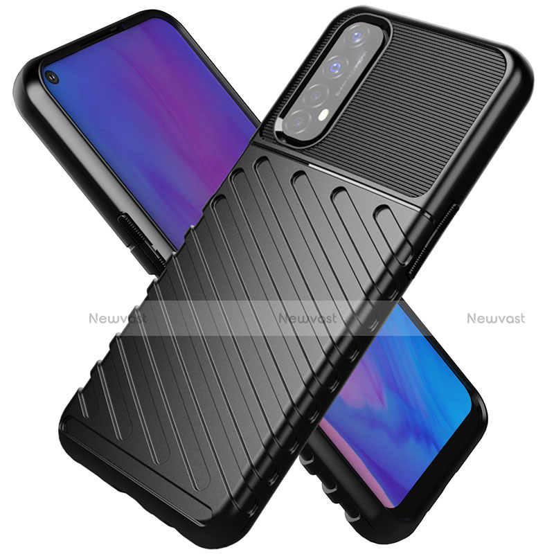 Silicone Candy Rubber TPU Twill Soft Case Cover for Realme Narzo 20 Pro