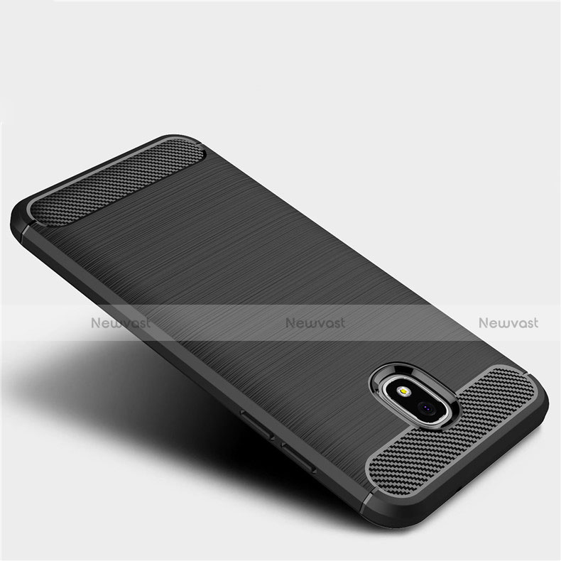 Silicone Candy Rubber TPU Twill Soft Case Cover for Samsung Galaxy Amp Prime 3