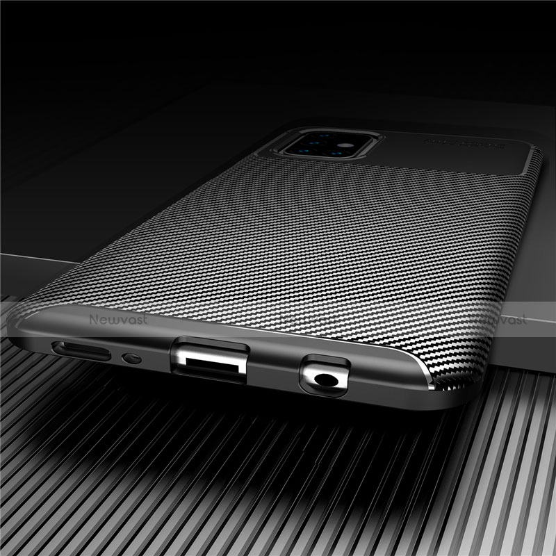 Silicone Candy Rubber TPU Twill Soft Case Cover for Samsung Galaxy M31s