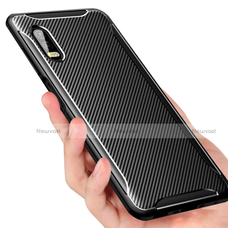 Silicone Candy Rubber TPU Twill Soft Case Cover for Samsung Galaxy XCover Pro