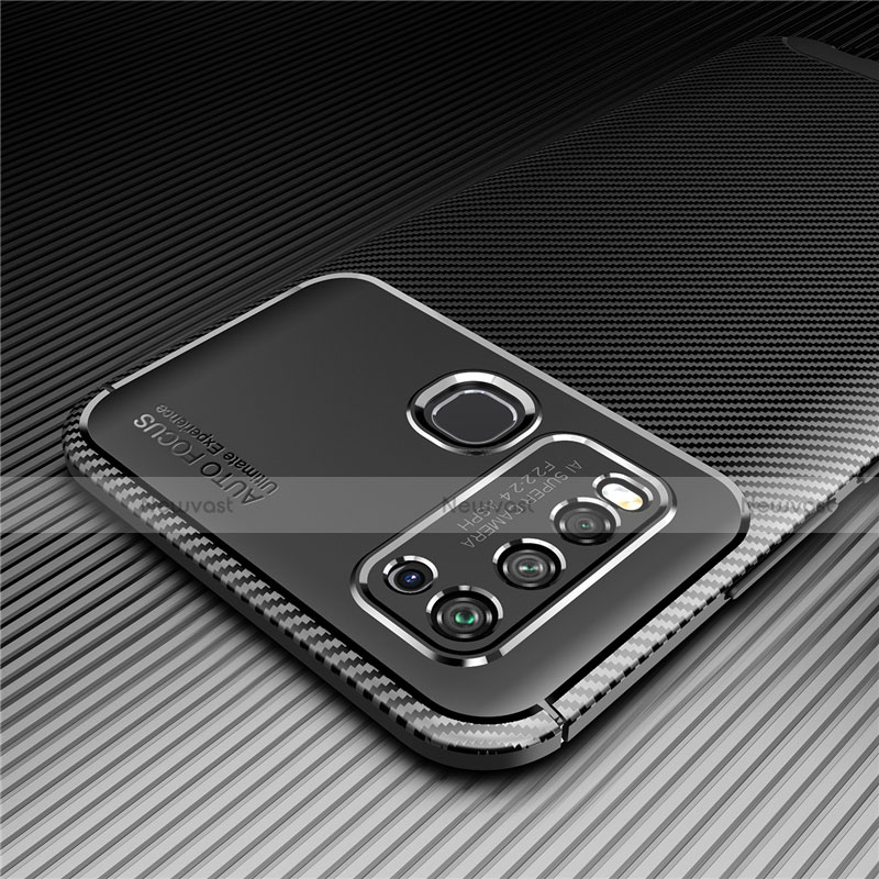 Silicone Candy Rubber TPU Twill Soft Case Cover for Vivo Y50