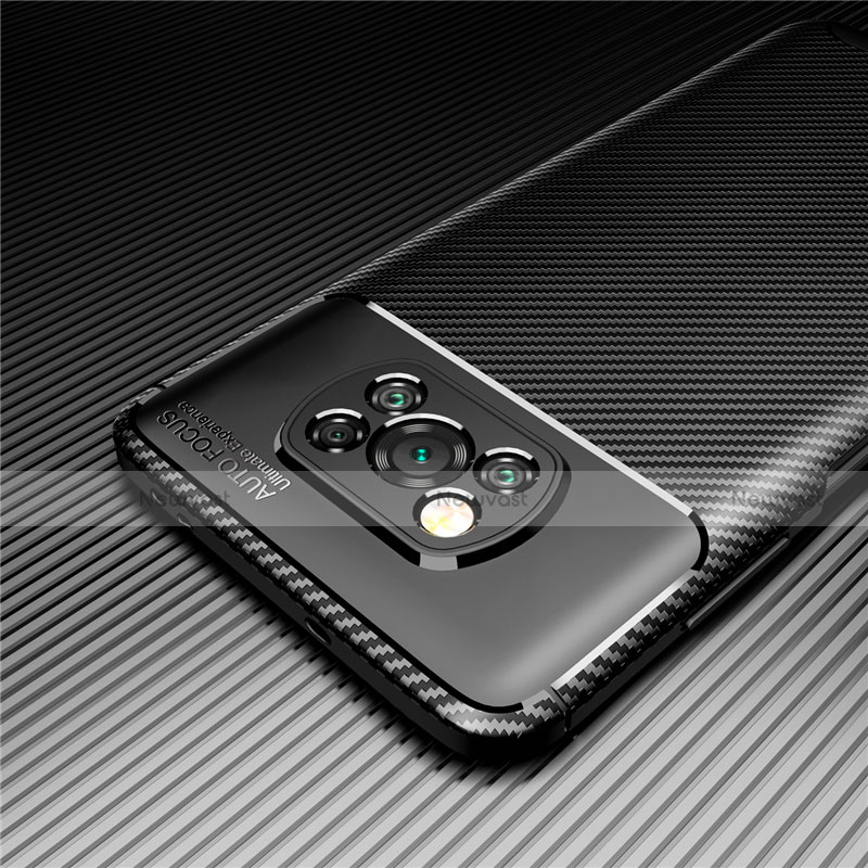 Silicone Candy Rubber TPU Twill Soft Case Cover for Xiaomi Poco X3 Pro