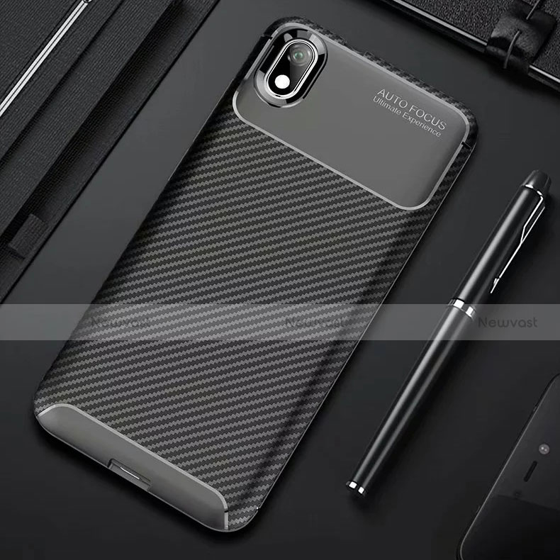 Silicone Candy Rubber TPU Twill Soft Case Cover for Xiaomi Redmi 7A