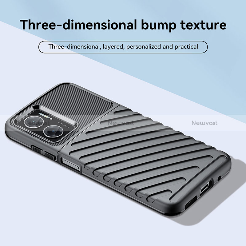 Silicone Candy Rubber TPU Twill Soft Case Cover MF1 for Xiaomi Redmi 10 Prime Plus 5G