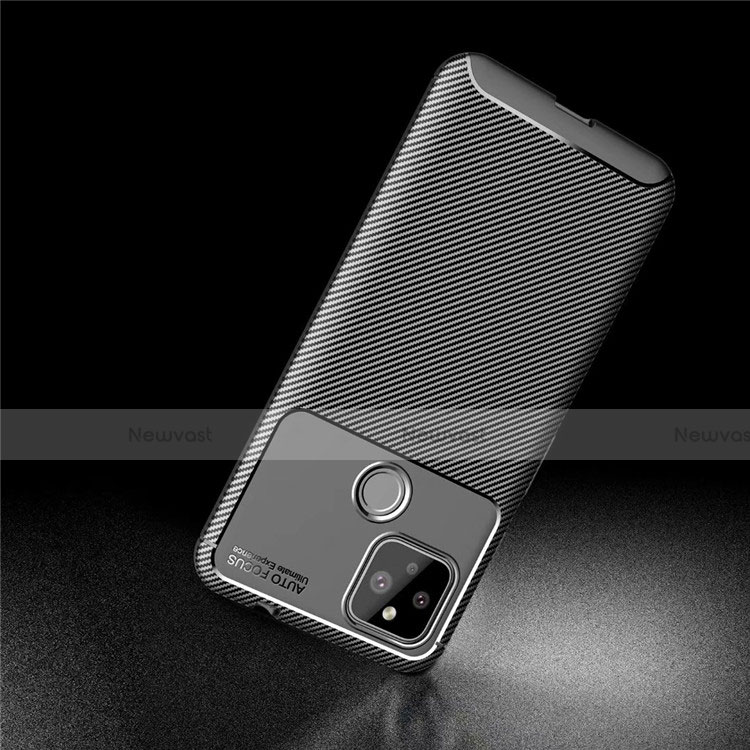 Silicone Candy Rubber TPU Twill Soft Case Cover S01 for Google Pixel 5