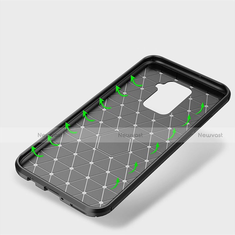 Silicone Candy Rubber TPU Twill Soft Case Cover S01 for Huawei Mate 30 Lite