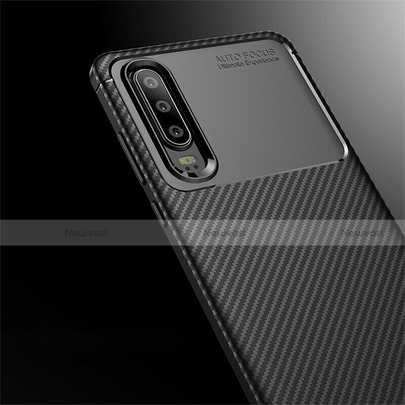 Silicone Candy Rubber TPU Twill Soft Case Cover S01 for Huawei P30