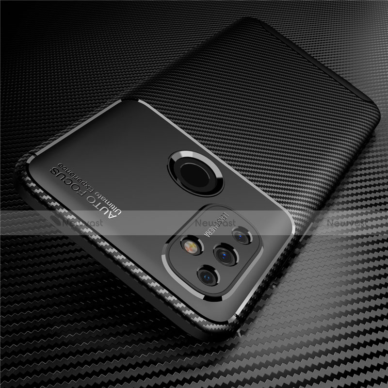 Silicone Candy Rubber TPU Twill Soft Case Cover S01 for OnePlus Nord N100