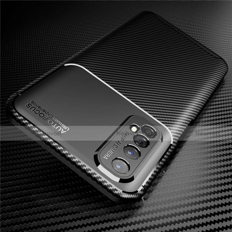 Silicone Candy Rubber TPU Twill Soft Case Cover S01 for Realme 7